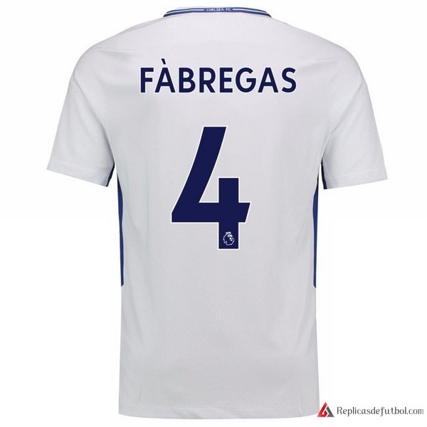 Camiseta Chelsea Segunda equipación Fabregas 2017-2018